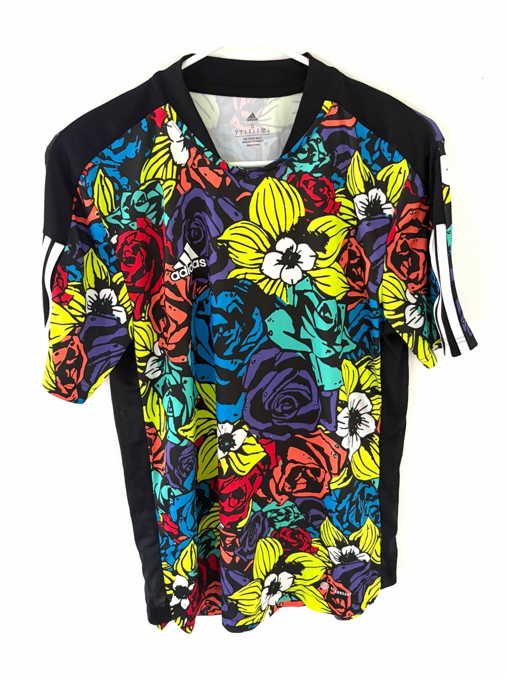 Adidas TIRO Floral Multi Color Jersey, Size: Small